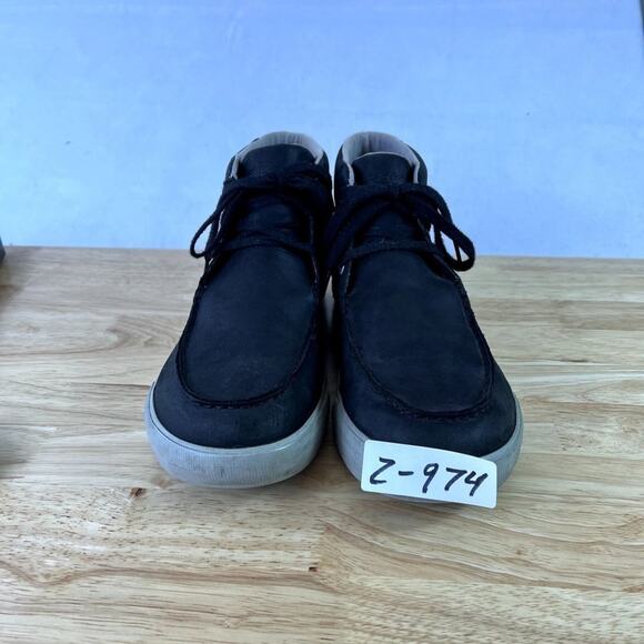 Keen Men's Timmons Chukka Boots 13 Black Soft Leather Lace Up Moc Toe Lace Up - Picture 14 of 14